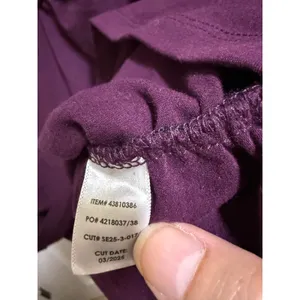 Torrid 1X 14-16 Foxy Sweetheart O-Ring Ruched Top Winter Bloom Purple NWT thumbnail 11
