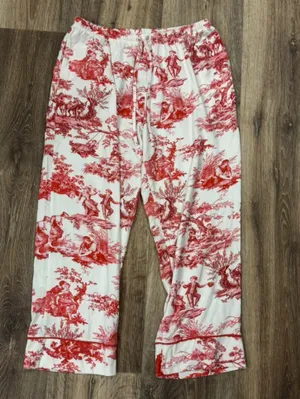 The Cats Pajamas Idle Hours Pima Knit Pajama Pants Women’s Medium thumbnail 2