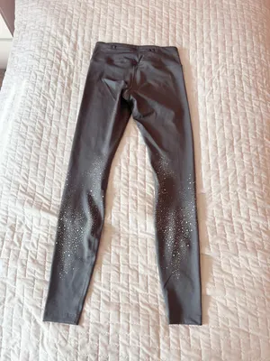 Nike Dri-Fit Grey Speckled Athletic Leggings Size XS thumbnail 3