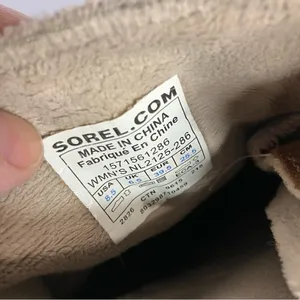 Sorel winter fancy lace up boots duck‎ boots size 8.5 thumbnail 5