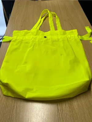 lululemon Easy As Sunday Tote 19L Highlight Yellow Neon NWT thumbnail 7