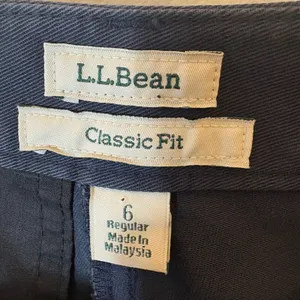 L.L. Bean Wrinkle-Free Bayside Pants High-Rise Hidden Comfort Waist Straight-Leg thumbnail 5