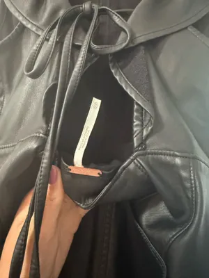 Free People Faux Leather Romper Black thumbnail 4