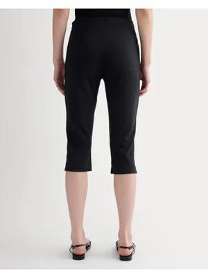 Everlane The Dream Capri in Black XXSmall New Womens Cropped Pants thumbnail 2