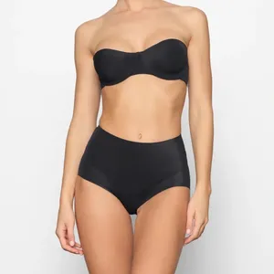 SKIMS‎ Smoothing Intimates Strapless Bra BA-BAN-2607 color Onyx 42D thumbnail 2