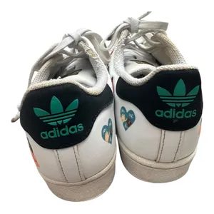 Adidas Superstar Girls‎ Are Awesome Friends Collab Platform Sneakers Womens 7 thumbnail 5