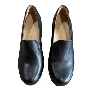 ABEO Horizon Slip On Women's 8.5 Neutral Black Leather Platform Loafers Orthotic thumbnail 3