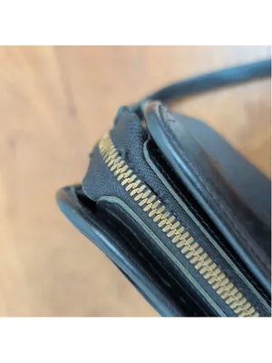 Vintage Dooney & Bourke Black on Black AWL Shoulder Bag thumbnail 7
