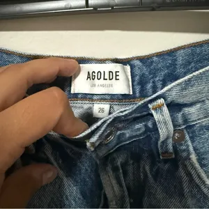 AGOLDE JADEN HI RISE CUT OFF SHORT Size 26 thumbnail 5