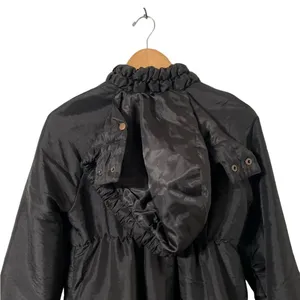 ANNA SUI For Target Y2K Vintage Black Puffer Jacket Coat Hoodie thumbnail 6