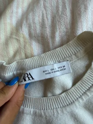 Zara crop top thumbnail 2
