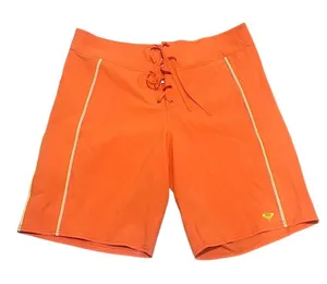 Roxy Womens Boardshorts Size L Orange Longline Lace-Up Surf Beach thumbnail 1