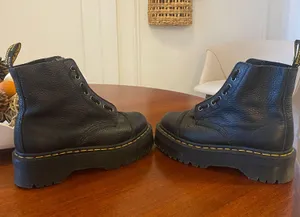 Dr. Martens Sinclair Milled Nappa Leather Platform Boots thumbnail 4