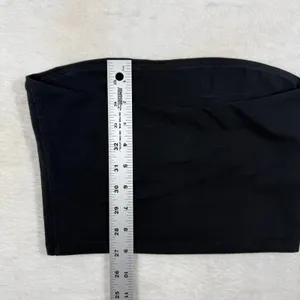 TNA Aritzia Black‎ Tube Top Bandeau Strapless Slim Fit Small thumbnail 7