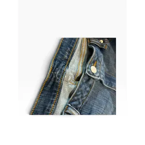 Soho Slim Boyfriend Jeans Medium Wash Zipper Detail Size 14 thumbnail 3