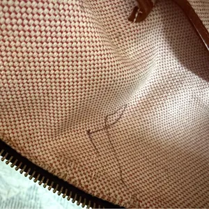 DOONEY & BOURKE Champosa Black Brown Pebbled Leather‎ Satchel Handbag XL thumbnail 13