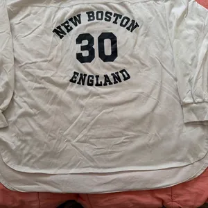 New Boston England 3/4 sleeve oversized tee thumbnail 5