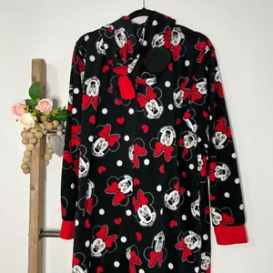 Disney Minnie Mouse Sleep Jumper Zip Up‎ Size X Large thumbnail 4
