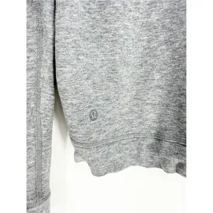 Lululemon Double‎ Up Reversible Turtleneck Top Women's 10 Grey thumbnail 8