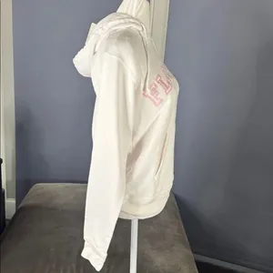 Women’s White Embroidered FLORIDA College Drawstring Hoodie Size S NEW thumbnail 3