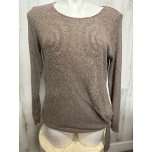 APT 9 brown sweater thumbnail 2