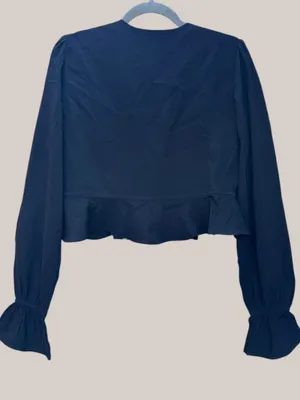 Tularosa Beaded Embellished Open Blouse thumbnail 8