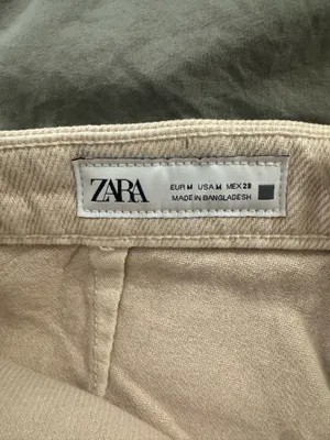 Zara Women’s Tan Asymmetrical Skort thumbnail 4
