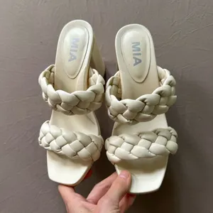 Mia “Maine” Braided Strap Heeled Sandals thumbnail 4