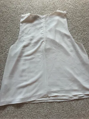 Whit tank blouse White thumbnail 3
