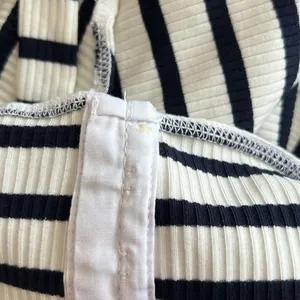 Reformation Nellie Stripe Ribbed Dress NEW Tags thumbnail 3