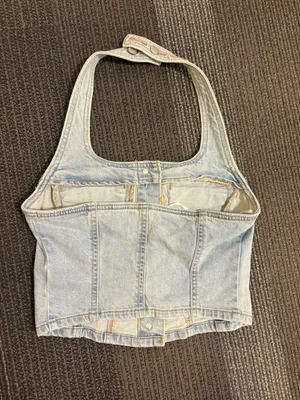 Denim top Blue Size XS thumbnail 2
