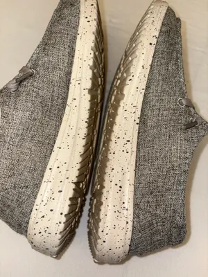 Hey Dude Casual Canvas Slip-On Shoes Wendy style L Linen Size 7 thumbnail 4