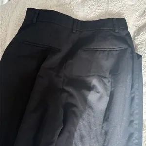 Zara high waisted trousers, black size medium thumbnail 4