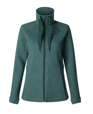 Lululemon &go Take-Off Fleece Heathered Deep Green Size 4 thumbnail 5