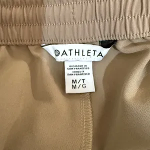 Athleta Promenade Cargo Pant Women Medium Tall Brown Tan Wide Leg 472171 New thumbnail 6