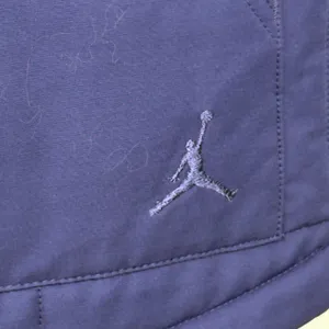 Nike Air Jordan Loose Fit Purple Quilted Puffy Gilet Vest Jump Man thumbnail 5