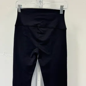 Alo Yoga High Waist Airbrush Bootcut Flare Leggings Black Size Small Yoga Pants thumbnail 7