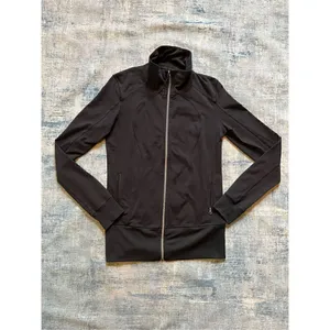 Lululemon Black Daily Yoga Full Zip Lightweight Jacket Size 10 thumbnail 7