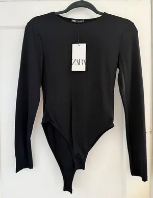 ZARA Black Bodysuit thumbnail 1