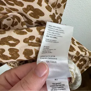 Anthropologie Pilcro Leopard Print Sleeveless Dress‎ Size Xsmall thumbnail 7