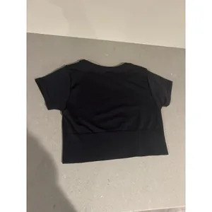 Aerie Offline black seamless croped top Size small‎ thumbnail 4