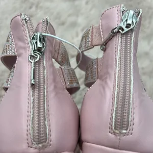Juicy Couture blush Macarena strappy blocked heel sandals thumbnail 9