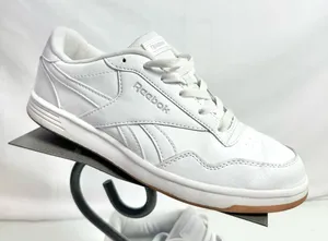 Reebok White Galaxy 7 Classic Icon Casual Sneakers Shoes Kids Size 6/ Women’s 8 thumbnail 1