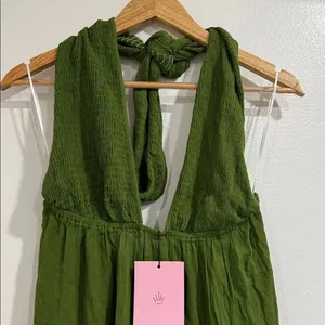 Hello Molly Green Maxi Dress thumbnail 2