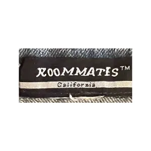 RoomMates California Women's Demin Vest Front Pockets Spike‎ Collar 16 1/2" Long thumbnail 4