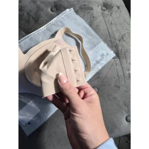 Source Unknown Unbranded Women's Tan and Cream Bra thumbnail 2