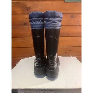 Totes Womans Rain Boots Sz 6 Black thumbnail 3