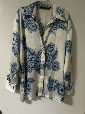 ZARA Button-Up Shirt thumbnail 1