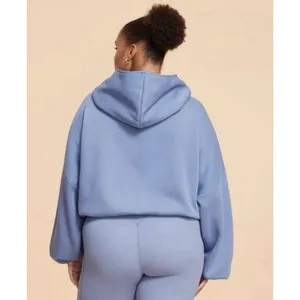 Blogilates Marshmallow Hoodie Steel Blue Size Large thumbnail 2