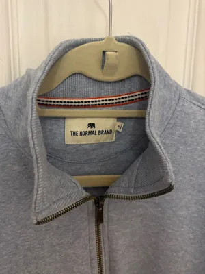 The Normal Brand Quarter Zip Sweatshirt and Jogger Pant Set thumbnail 2